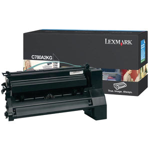 Lexmark C780A2KG Black Toner Cartridge (6,000 Yield)