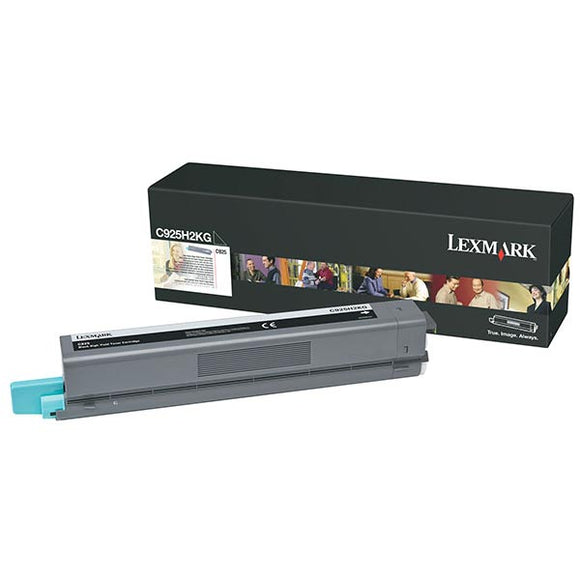 Lexmark C925H2KG High Yield Black Toner Cartridge (8,500 Yield) (For Use in Model C925)