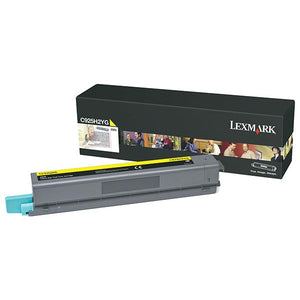 Lexmark C925H2YG High Yield Yellow Toner Cartridge (7,500 Yield) (For Use in Model C925)