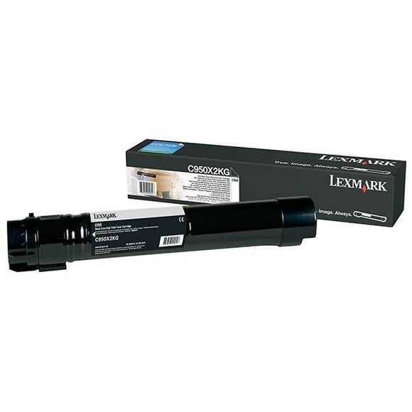 Lexmark C950X2KG High Yield Black Toner Cartridge (32,000 Yield)