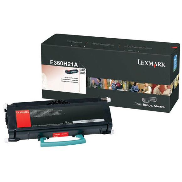 Lexmark E360H21A High Yield Toner Cartridge (9,000 Yield)