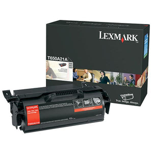 Lexmark T650A21A Toner Cartridge (7,000 Yield)