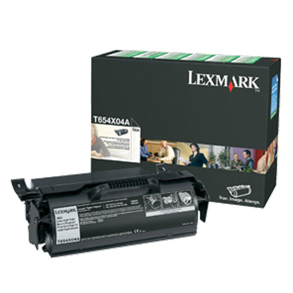 Lexmark T654X04A Extra High Yield Toner Cartridge for Label Applications (36,000 Yield)