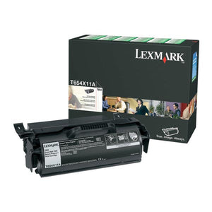 Lexmark T654X11A Extra High Yield Return Program Toner Cartridge (36,000 Yield)