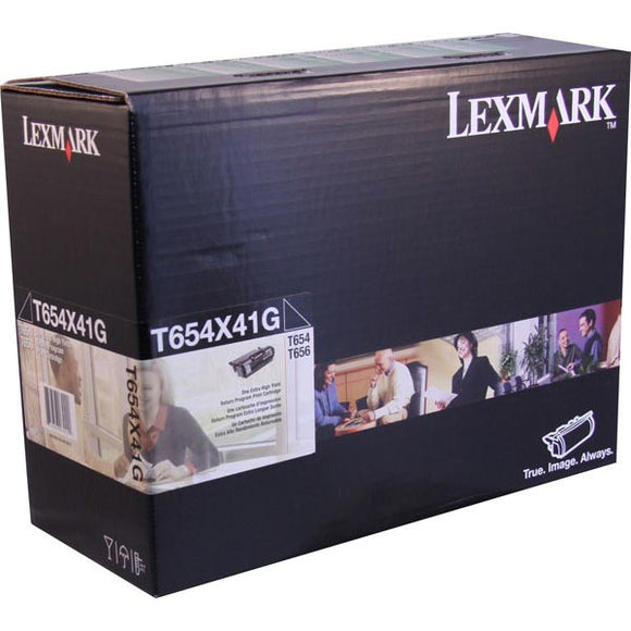 Lexmark T654X41G Extra High Yield Return Program Toner Cartridge for US Government (36,000 Yield) (TAA Compliant Version of T654X11A)