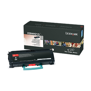 Lexmark X264H21G High Yield Toner Cartridge (9,000 Yield)