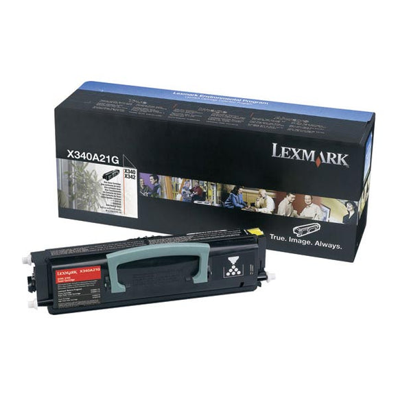 Lexmark X340A21G Toner Cartridge (2,500 Yield)