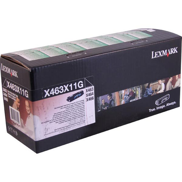 Lexmark X463X11G Extra High Yield Return Program Toner Cartridge (15,000 Yield)