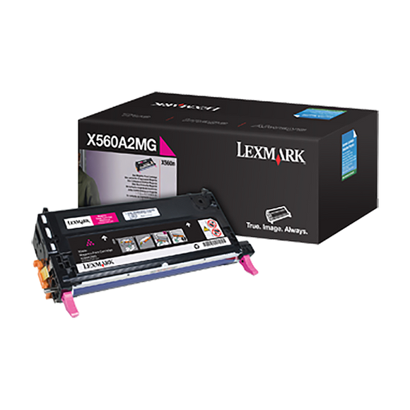 Lexmark X560A2MG Magenta Toner Cartridge (4,000 Yield)