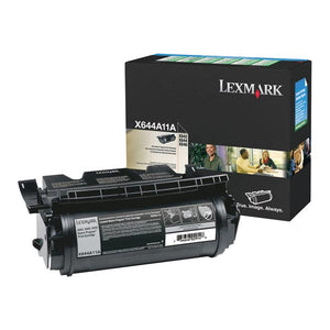 Lexmark X644A11A Return Program Toner Cartridge (10,000 Yield)