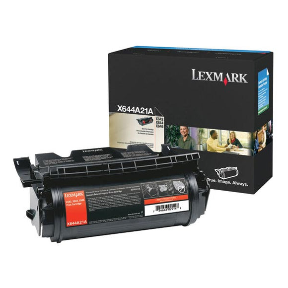 Lexmark X644A21A Toner Cartridge (10,000 Yield)
