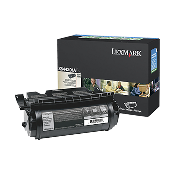 Lexmark X644X01A Extra High Yield Return Program Toner Cartridge for Label Applications (32,000 Yield)