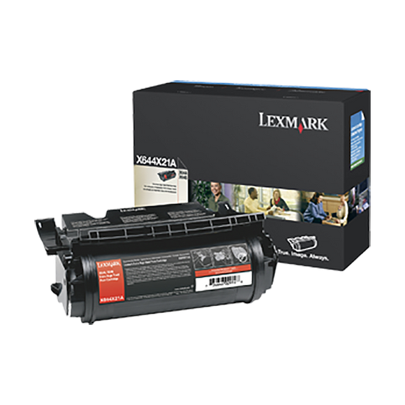 Lexmark X644X21A Extra High Yield Toner Cartridge (32,000 Yield)