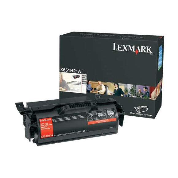 Lexmark X651A21A Toner Cartridge (7,000 Yield)