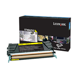 Lexmark X746A2YG ellow Toner Cartridge (7,000 Yield) (For Use in Model X746/X748)