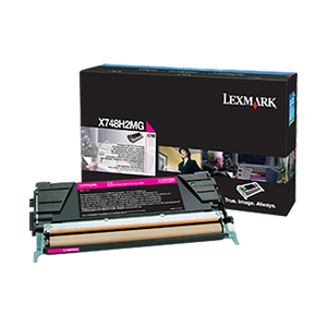 Lexmark X748H2MG High Yield Magenta Toner Cartridge (10,000 Yield) (For Use in Model X748)