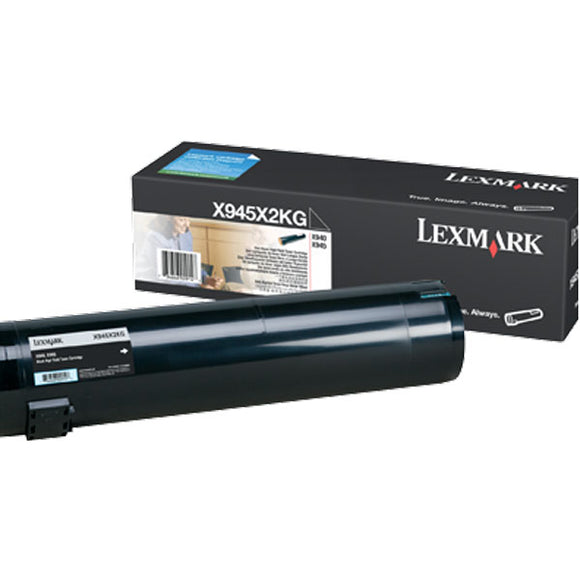 Lexmark X945X2KG High Yield Black Toner Cartridge (36,000 Yield)