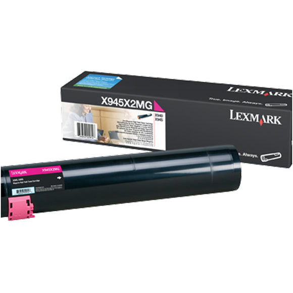 Lexmark X945X2MG High Yield Magenta Toner Cartridge (22,000 Yield)