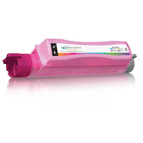 Media Sciences MS46896 Remanufactured High Yield Magenta Toner Cartridge (Alternative for Dell 310-7893) (12,000 Yield)