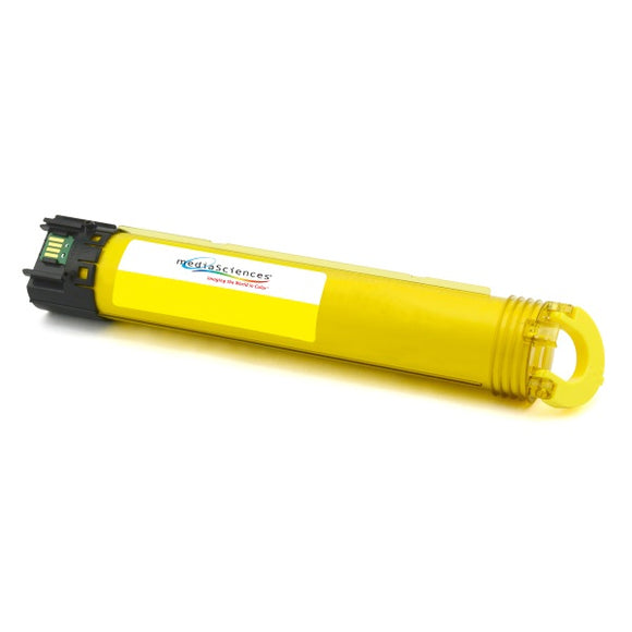 Media Sciences MS50066 Non-OEM New Build Yellow Toner Cartridge (Alternative for Dell 332-2116) (12,000 Yield)