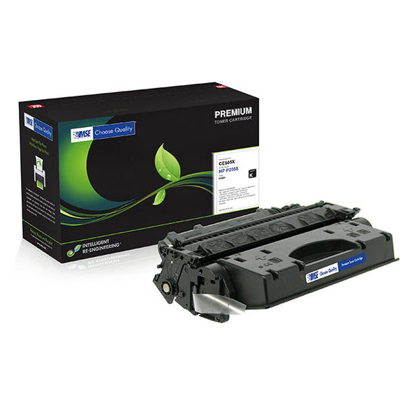 MSE MSE02210516 Remanufactured High Yield Toner Cartridge (Alternative for HP CE505X 05X Canon 3480B001AA CRG-119II) (6,500 Yield)
