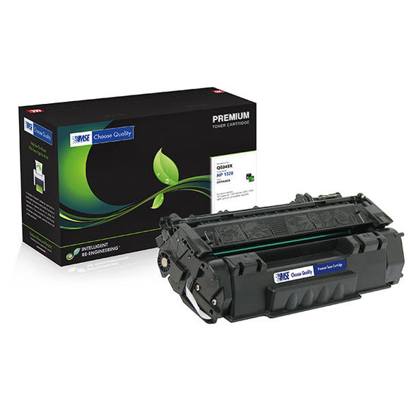 MSE MSE022111162 Remanufactured Extended Yield Toner Cartridge (Alternative for HP Q5949X 49X) (9,000 Yield)