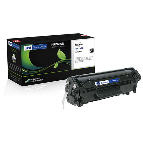 MSE MSE02211214 Remanufactured Toner Cartridge (Alternative for HP Q2612A 12A) (2,000 Yield)
