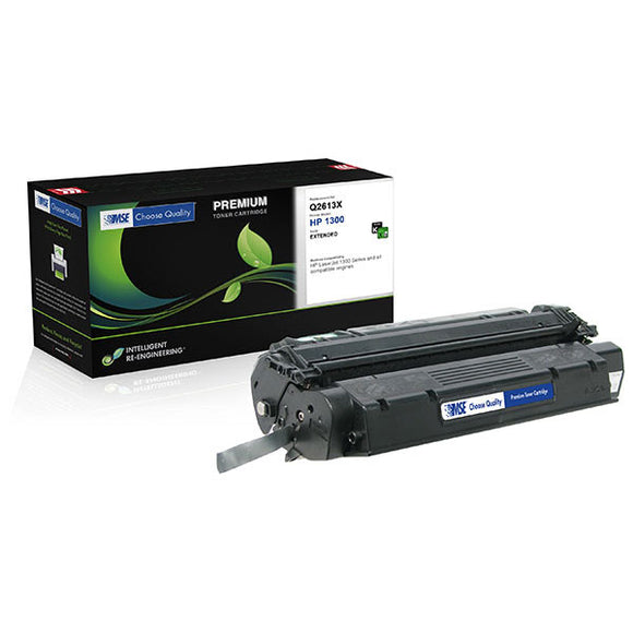 MSE MSE022113162 Remanufactured Extended Yield Toner Cartridge (Alternative for HP Q2613X 13X) (8,000 Yield)