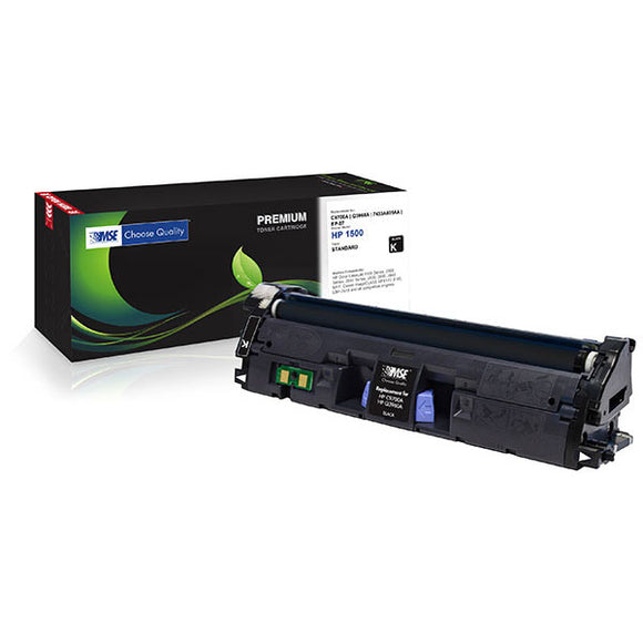MSE MSE022125014 Remanufactured Black Toner Cartridge (Alternative for HP C9700A Q3960A 121A 122A Canon 7433A005BA EP-87) (5,000 Yield)