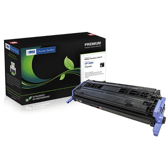 MSE MSE022126014 Remanufactured Black Toner Cartridge (Alternative for HP Q6000A 124A) (2,500 Yield)