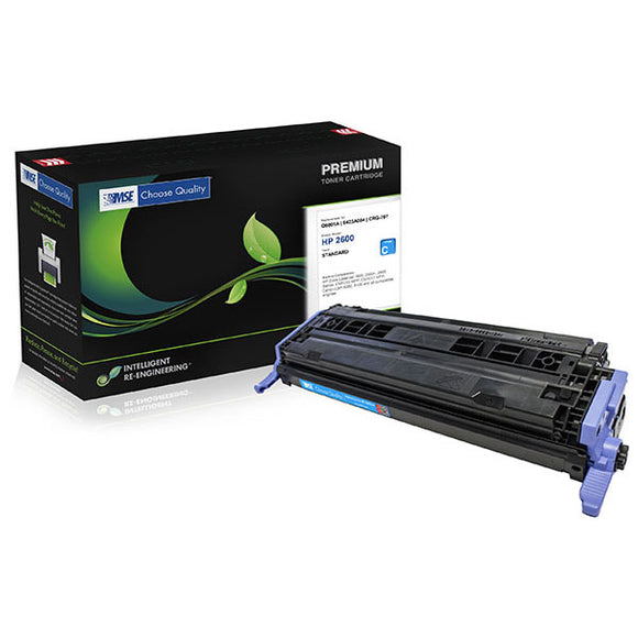 MSE MSE022126114 Remanufactured Cyan Toner Cartridge (Alternative for HP Q6001A 124A) (2,000 Yield)