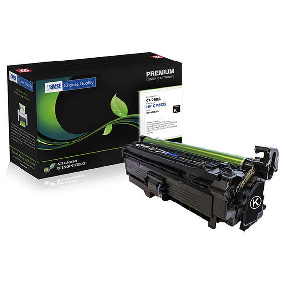 MSE MSE022135014 Remanufactured Black Toner Cartridge (Alternative for HP CE250A 504A) (5,000 Yield)