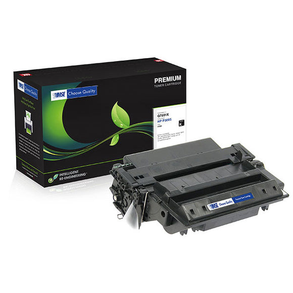 MSE MSE02213516 Remanufactured High Yield Toner Cartridge (Alternative for HP Q7551X 51X) (13,000 Yield)