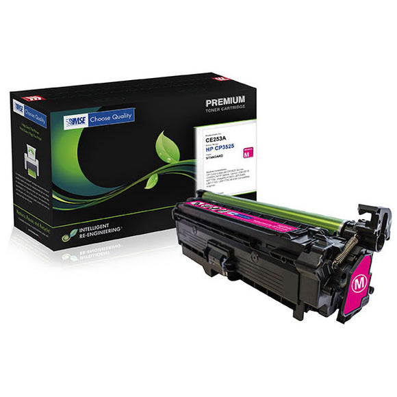 MSE MSE022135314 Remanufactured Magenta Toner Cartridge (Alternative for HP CE253A 504A) (7,000 Yield)