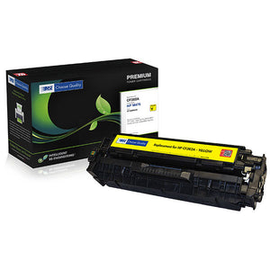 MSE MSE022138214 Remanufactured Yellow Toner Cartridge (Alternative for HP CF382A 312A) (2,700 Yield)