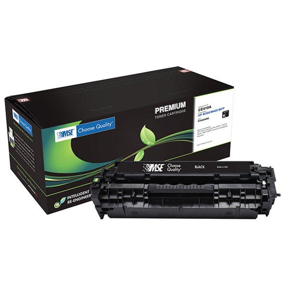 MSE MSE022141014 Remanufactured Black Toner Cartridge (Alternative for HP CE410A 305A) (2,200 Yield)