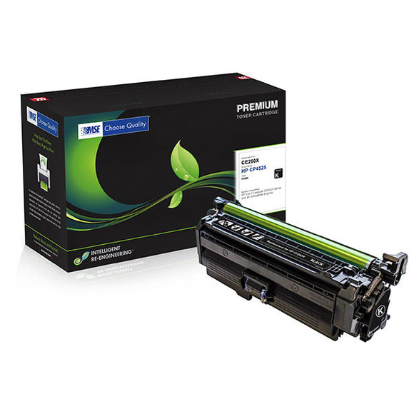 MSE MSE0221450016 Remanufactured High Yield Black Toner Cartridge (Alternative for HP CE260X 649X) (17,000 Yield)