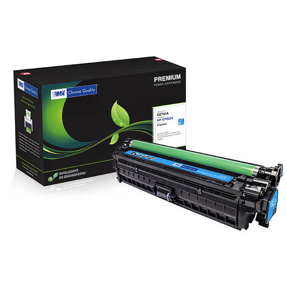 MSE MSE022152114 Remanufactured Cyan Toner Cartridge (Alternative for HP CE741A 307A) (7,300 Yield)