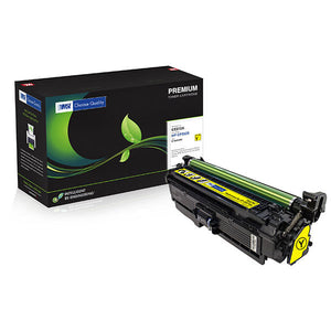 MSE MSE022155214 Remanufactured Yellow Toner Cartridge (Alternative for HP CE272A 650A) (15,000 Yield)