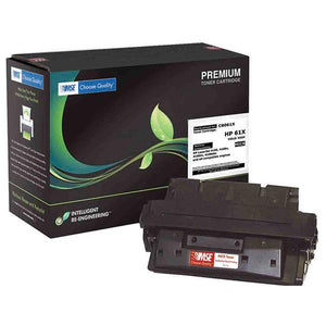 MSE MSE02216117 Remanufactured High Yield MICR Toner Cartridge (Alternative for HP C8061X 61X 02-81078-001) (10,000 Yield)