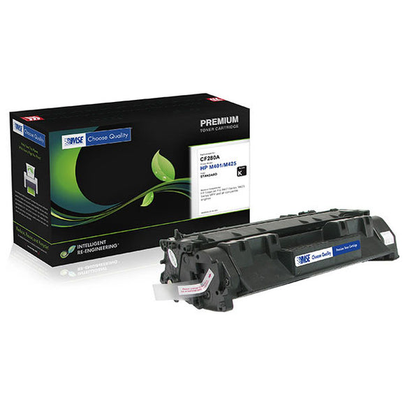 MSE MSE02218014 Remanufactured Toner Cartridge (Alternative for HP CF280A 80A) (2,700 Yield)