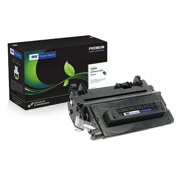 MSE MSE022190142 Remanufactured Extended Yield Toner Cartridge (Alternative for HP CE390A 90A) (18,000 Yield)