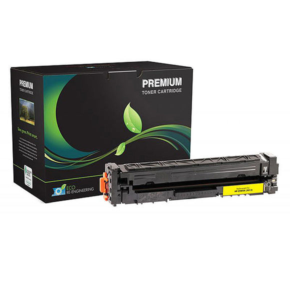 MSE MSE0221201216 Remanufactured High Yield Yellow Toner Cartridge (Alternative for HP CF402X 201X) (2,300 Yield)