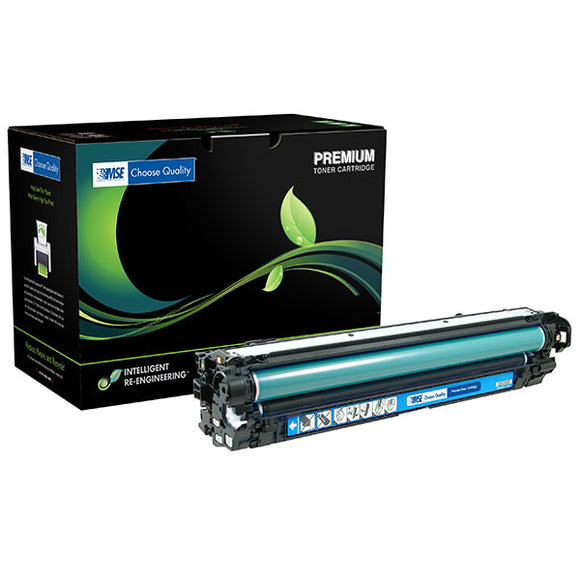 MSE MSE022134114 Remanufactured Cyan Toner Cartridge (Alternative for HP CE341A 651A) (16,000 Yield)