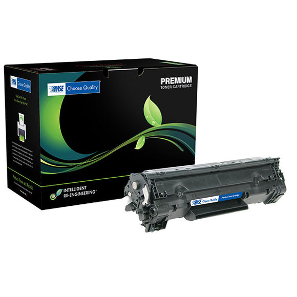 MSE MSE0221435142 Remanufactured Extended Yield Toner Cartridge (Alternative for HP CB435A 35A) (2,300 Yield)