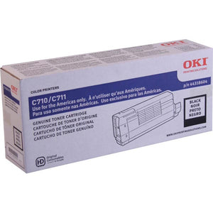 Oki 44318604 OKI Black Toner Cartridge (11,000 Yield)