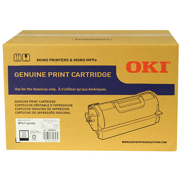 Oki 45488901 OKI High Yield Toner Cartridge (25,000 Yield)