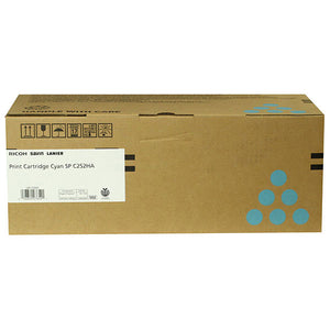 Ricoh 407654 Cyan Toner Cartridge (6,000 Yield)