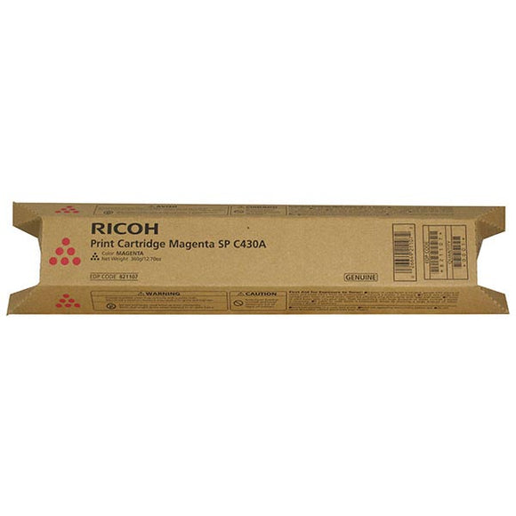Ricoh 821107 Magenta Toner Cartridge (21,000 Yield)