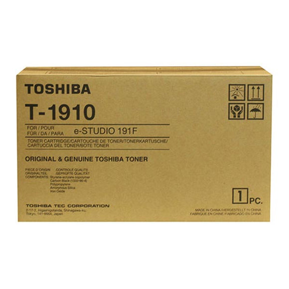 Toshiba T-1910 Toner Kit (Includes Developer and Drum) (10,000 Yield)